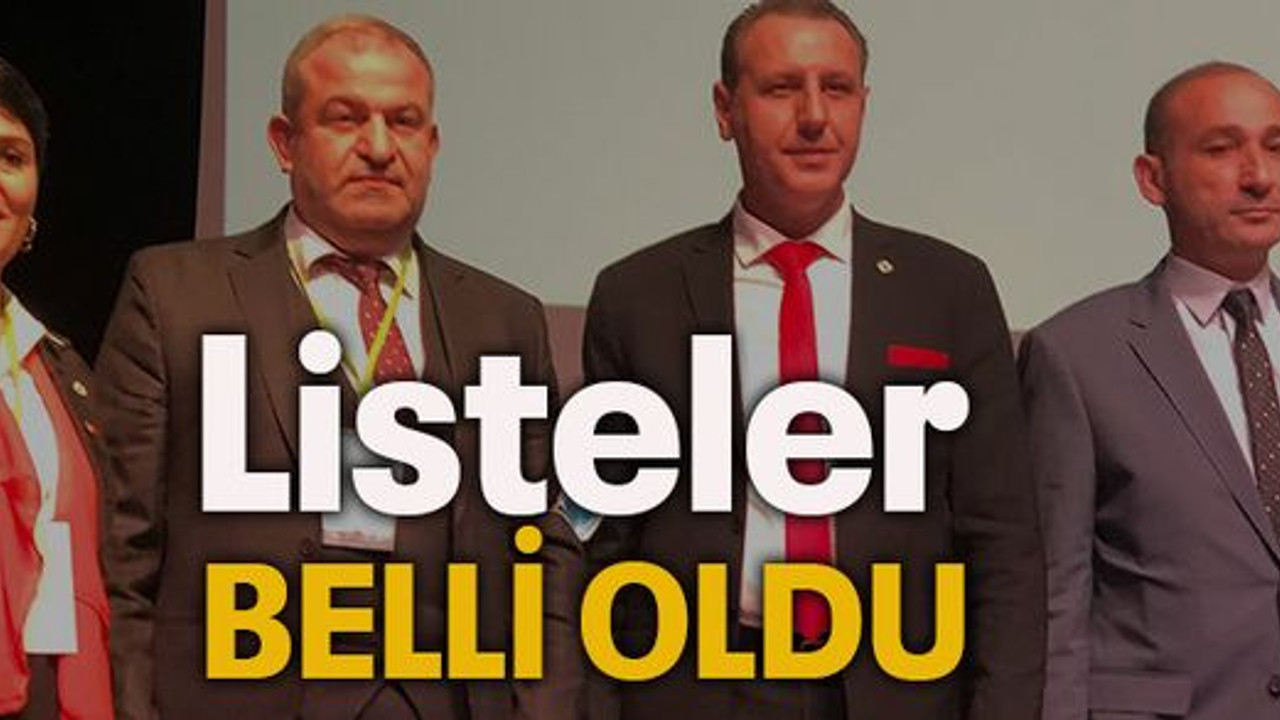 Emlakçılarda listeler belli oldu